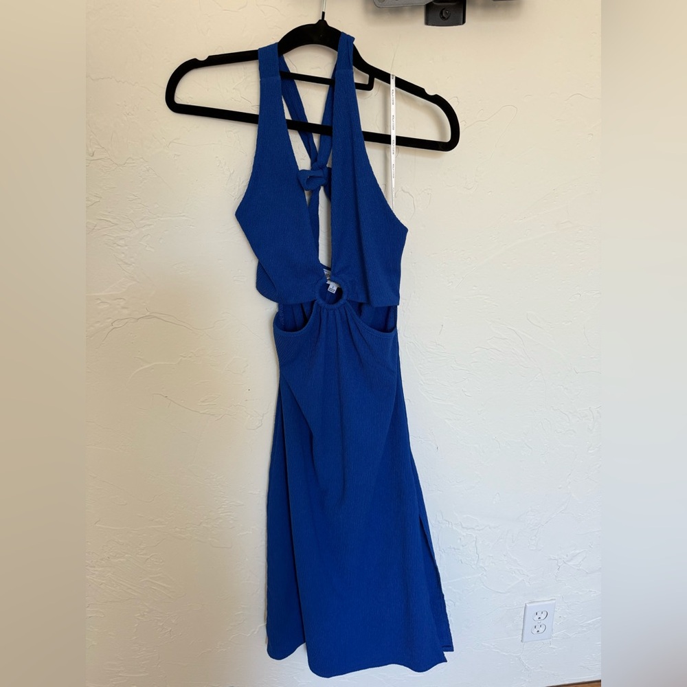 Zara Blue Mini Dress